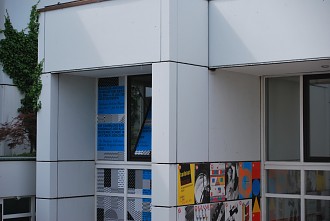 Fenster und Fassade Bauhaus-Archiv Berlin, Museum für Gestaltung Bauhausschule, Sammlung, Berlin, Architektur, Museum, Bauhaus, Tiergarten, Archiv Berlin Pictures