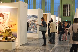 Ausstellerboxen preview berlin art fair / Berlin Art Week Flughafen, Galerie, Kunst, Messe, Tempelhof, Ausstellung, art, Berlin, art forum, art week Berlin Pictures
