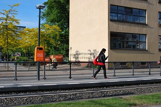 Straßenbahnhaltestelle M4 Buschallee Öffentlicher Nahverkehr, Sprüherei, ÖV, Pankow, Weißensee, ÖVN, Tram, Berlin, Graffiti, Straßenbahn Berlin Pictures