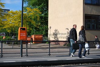 Straßenbahnhaltestelle M4 Buschallee Pankow, Straßenbahn, Graffiti, Weißensee, ÖVN, ÖV, Tram, Berlin, Sprüherei, Öffentlicher Nahverkehr Berlin Pictures
