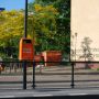Straßenbahnhaltestelle M4 Buschallee Menschlich Allzumenschliches Weißensee, ÖV, Graffiti, Tram, Pankow, Sprüherei, Öffentlicher Nahverkehr, ÖVN, Berlin, Straßenbahn Berlin Pictures