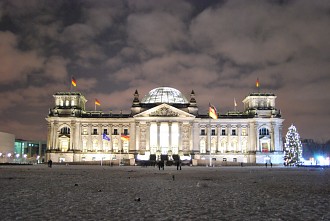 Winterliches Reichstagsgebäude Berlin Mitte, Neorenaissance, Bundestag, Regierungsviertel, Reichstagsgebäude, Berlin, Reichstag, Tiergarten Berlin Pictures