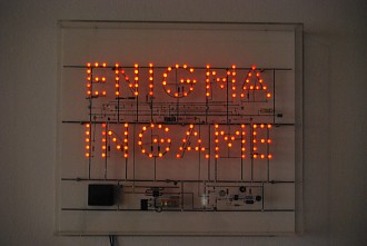 ENIGMA / IN GAME von Stephan Krass & Peter Vogel Ausstellung, poesie festival berlin, Berlin, Sprachspiele, Akademie der Künste, ADK Berlin Pictures