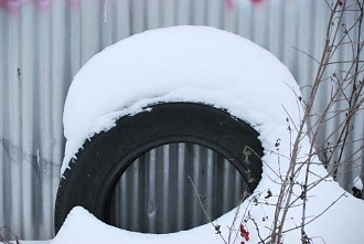 eingeschneiter Autoreifen Berliner Winter Winter, Schnee Berlin Pictures